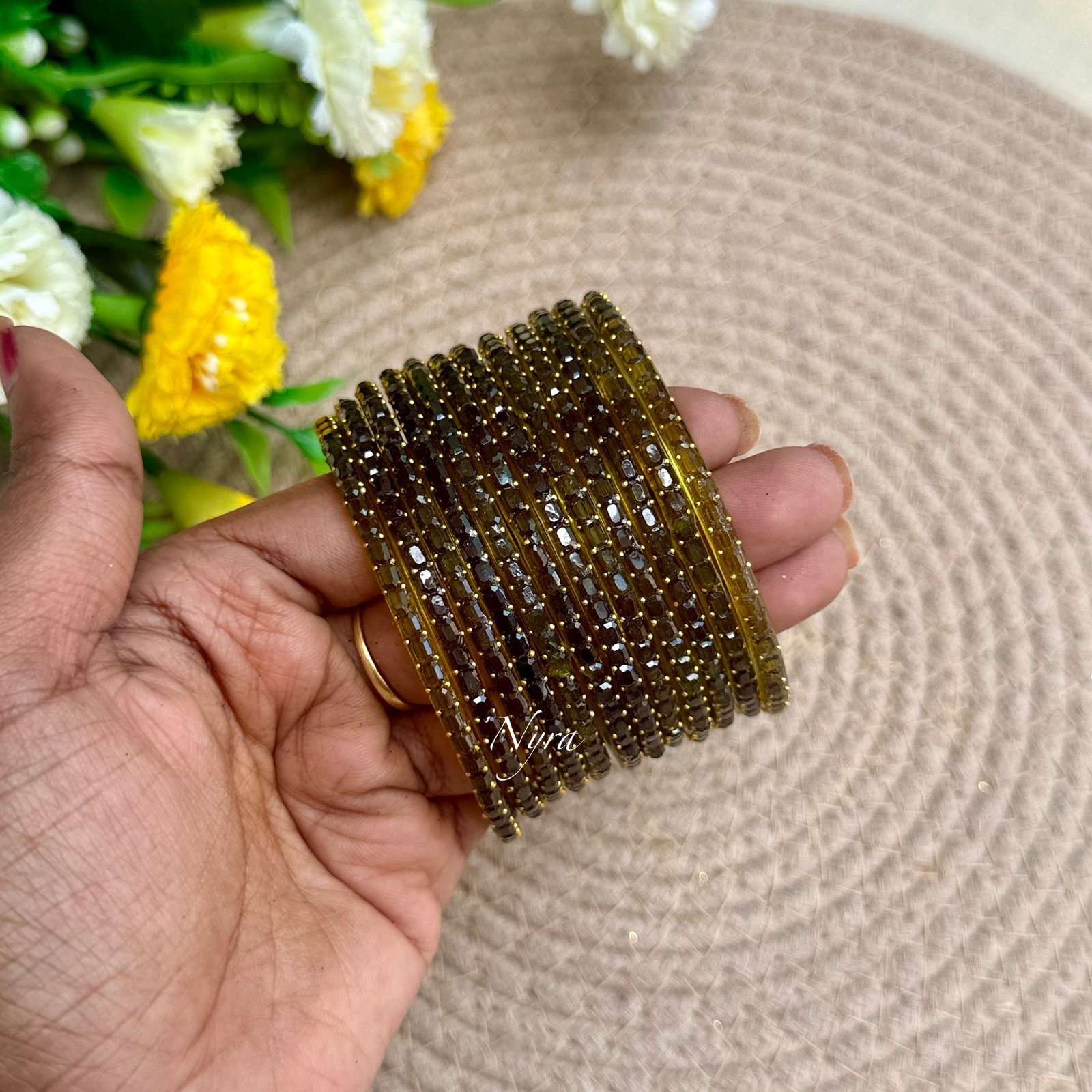 Thendral Model - Olive Green