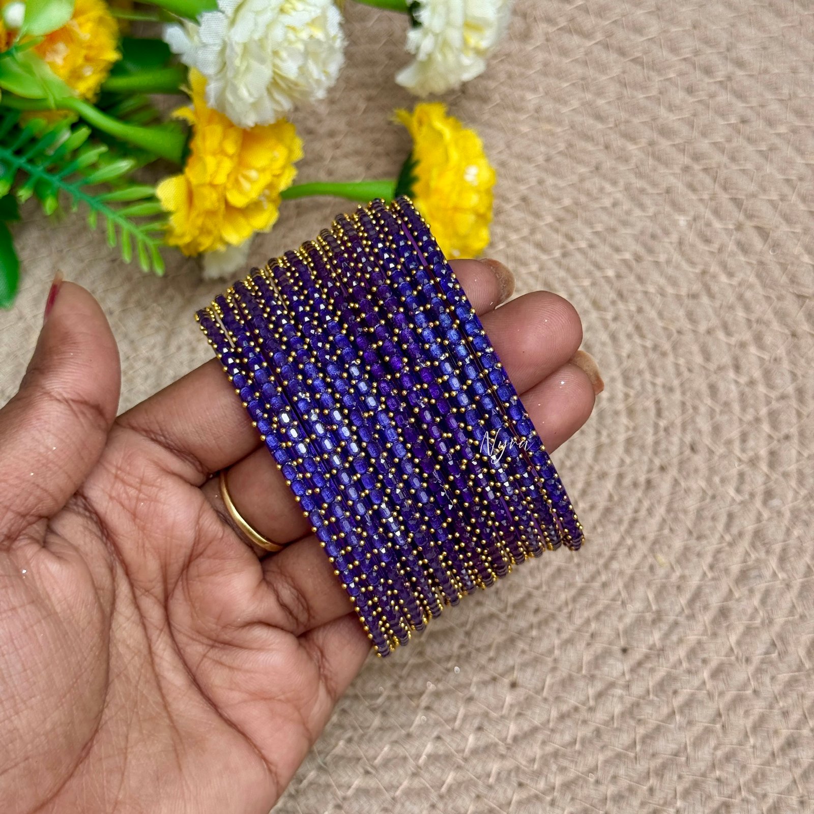 Thendral Matte Model - Brinjal Purple