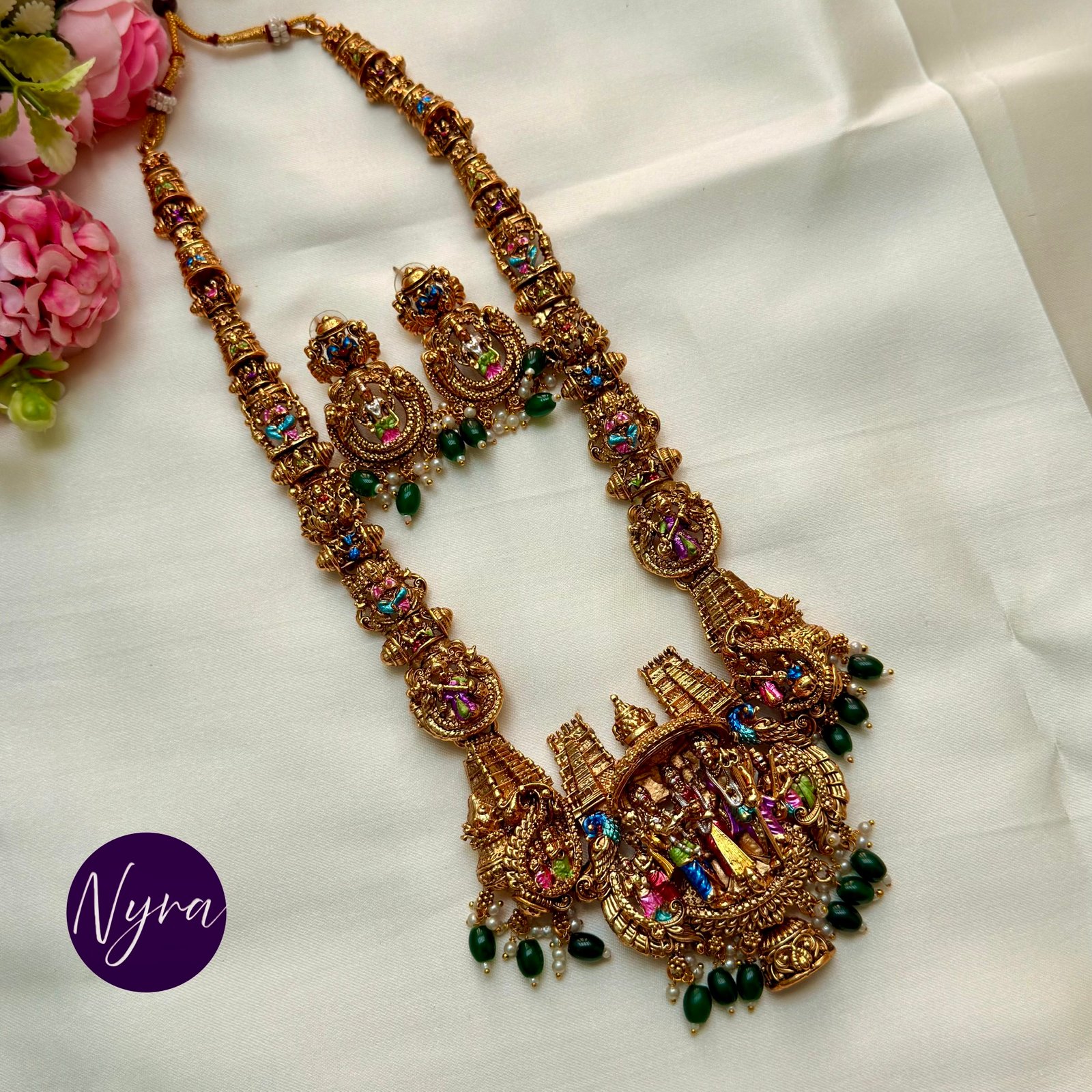 Shivan Parvati Kalyanam haram replica
