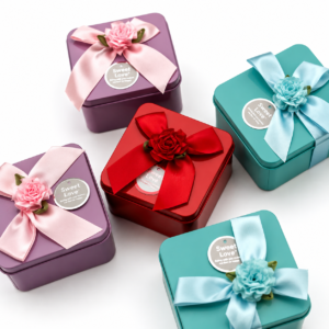 Square storage box (1piece) - Random colour will be sent