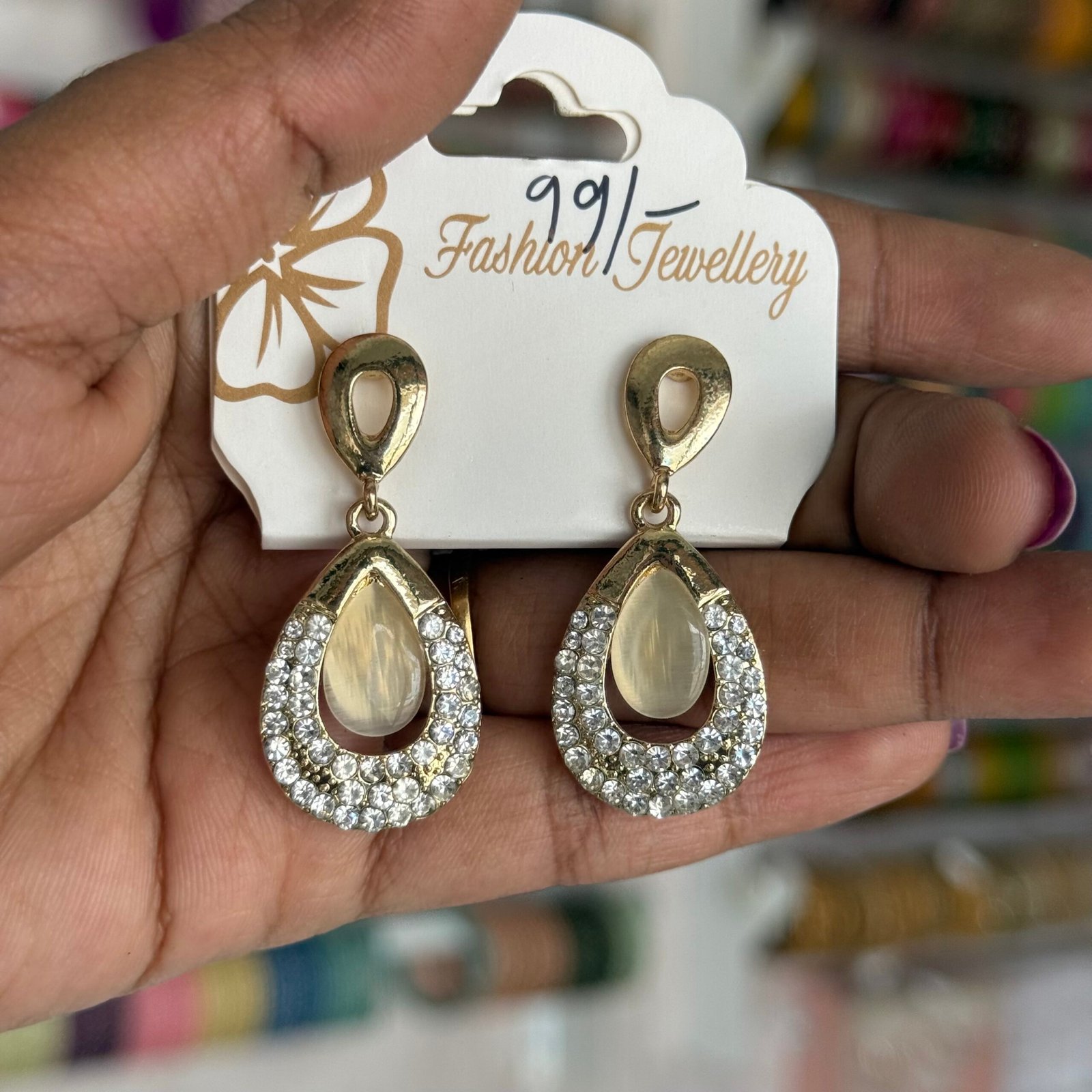 Korean Drop Earring - Image 3