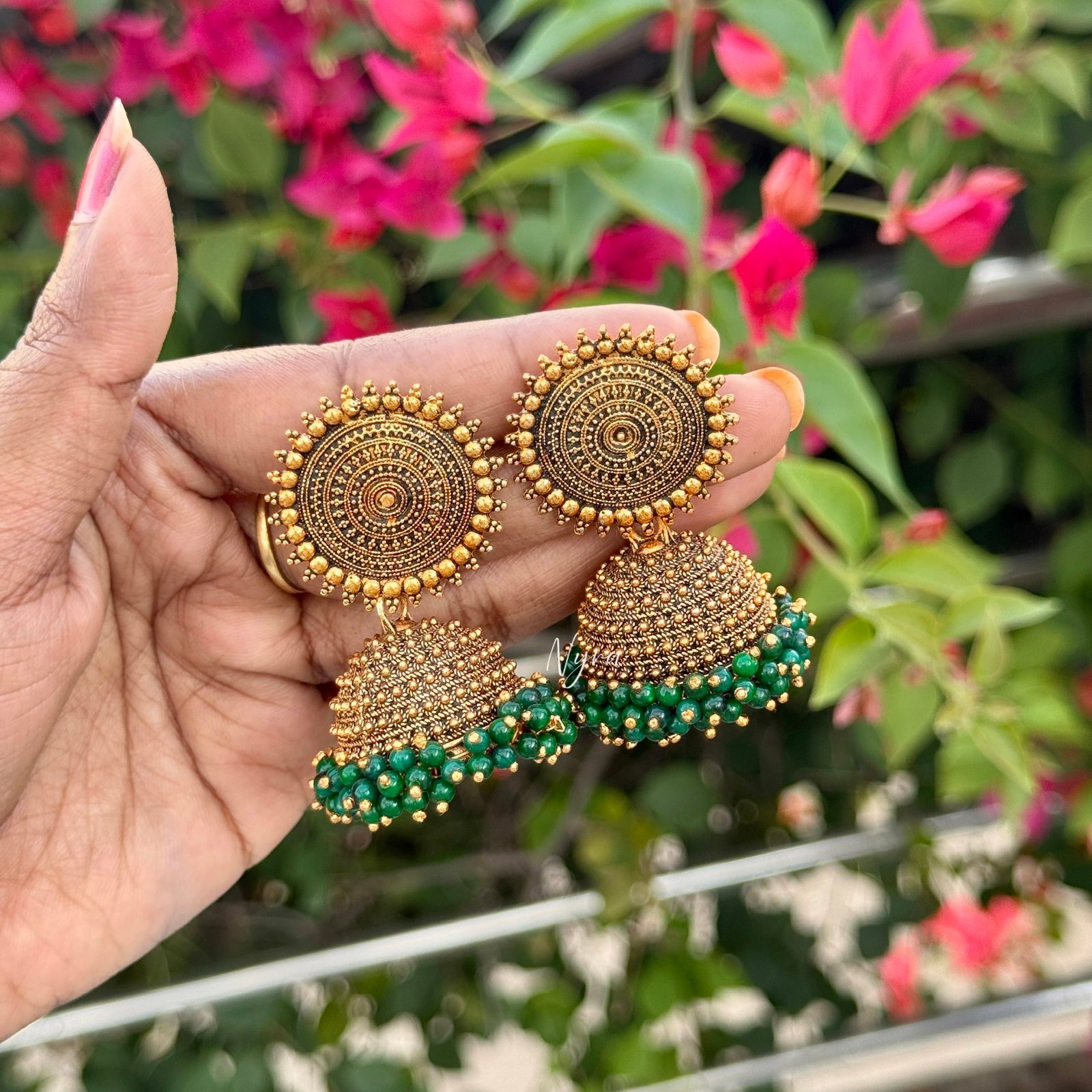 Moon Jhumkas